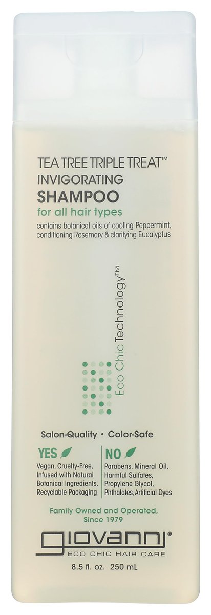 Giovanni Belebendes Shampoo mit Teebaumöl, 8,5 Unzen