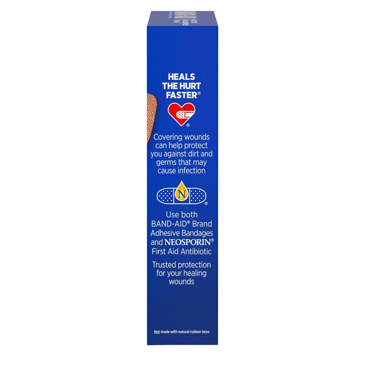 BAND-AID Tough Strips Pflaster – Extra Large, 10 Stück, strapazierfähige Stoffpflaster für zuverlässigen Schutz und Komfort bei Schnitt- und Schürfwunden