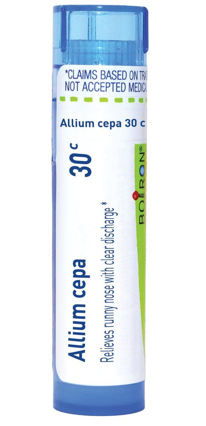Boiron Allium Cepa 30C Homöopathisches Mittel bei laufender Nase – 80 Kügelchen