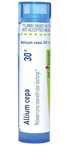 Boiron Allium Cepa 30C Homöopathisches Mittel bei laufender Nase – 80 Kügelchen