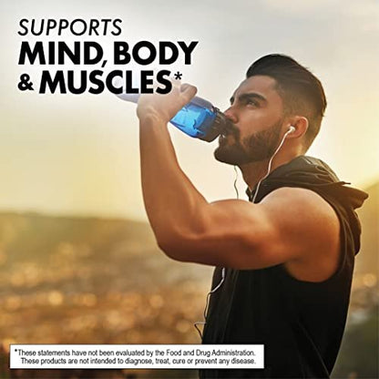 Bluebonnet Nutrition Magnesium & B6 – 400 mg Magnesiumoxid & Aspartat mit Vitamin B6 25 mg – Herz- und Gehirn-Magnesium-Komplex für Frauen & Männer* – Nicht-GVO, vegan, glutenfrei – 90 pflanzliche Kapseln