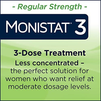 Monistat 3-Tage-Pilzbehandlung für Frauen – Miconazol-Creme, 3 vorgefüllte Applikatoren