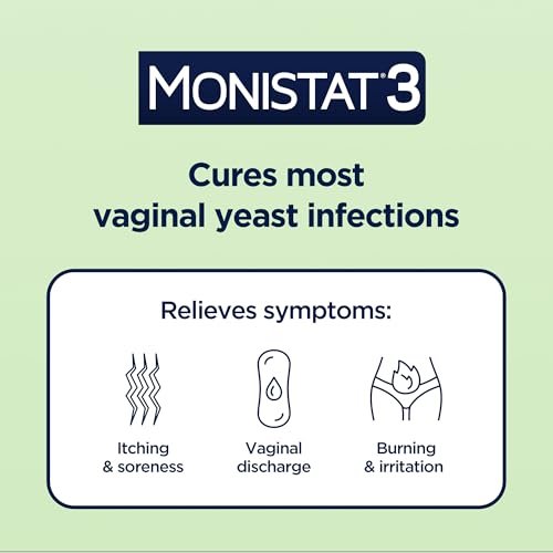 Monistat 3-Tage Vaginalcreme & Zäpfchen gegen Scheidenpilz, 3 Miconazol-Zäpfchen & äußerliche Juckreiz-Linderungscreme (9g Tube) Kombipackung