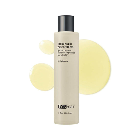 PCA SKIN Feuchtigkeitsspendendes Gesichtswaschmittel für fettige Haut, sanfter Gesichtsreiniger, minimiert Ausbrüche, 207 ml Flasche