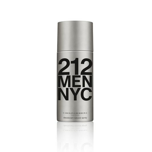 Carolina Herrera 212 NYC Men Deodorant Spray - 5 oz - Frischer, maskuliner Duft mit grüner Frische und würziger Wärme