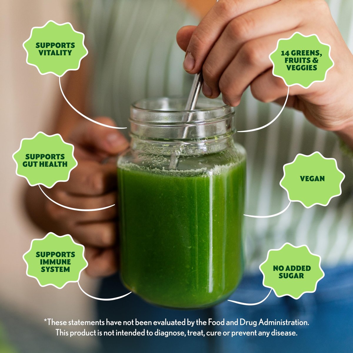 Amazing Grass Bio-Grünpulver Stick-Packs – Organisches Superfood-Pulver für die Verdauung, Probiotika, Spirulina, Rote Bete, Original, 15 Portionen, 4,2 Unzen