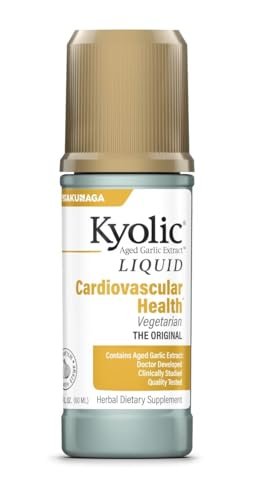 Kyolic Gealterter Knoblauch-Extrakt für die Herz-Kreislauf-Gesundheit*, Flüssig 60 ml