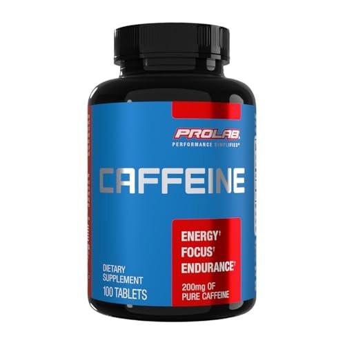ProLab Koffeintabletten 100 Stück – Hochdosierter Energieschub für mehr Fokus und Leistung