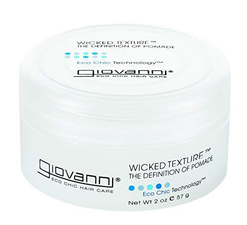 GIOVANNI Wicked Texture The Definition Of Pomade – Wasserbasierte Styling Pomade für definierte Formen und glatte Textur, 2 Oz