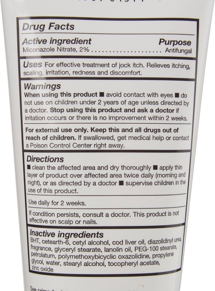 Coloplast Baza Antifungal Hautschutzcreme 5 oz Tube - Fußpilz Behandlung