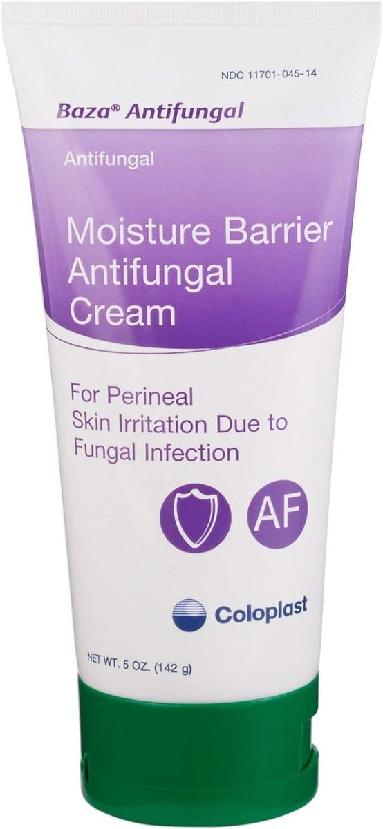 Coloplast Baza Antifungal Hautschutzcreme 5 oz Tube - Fußpilz Behandlung