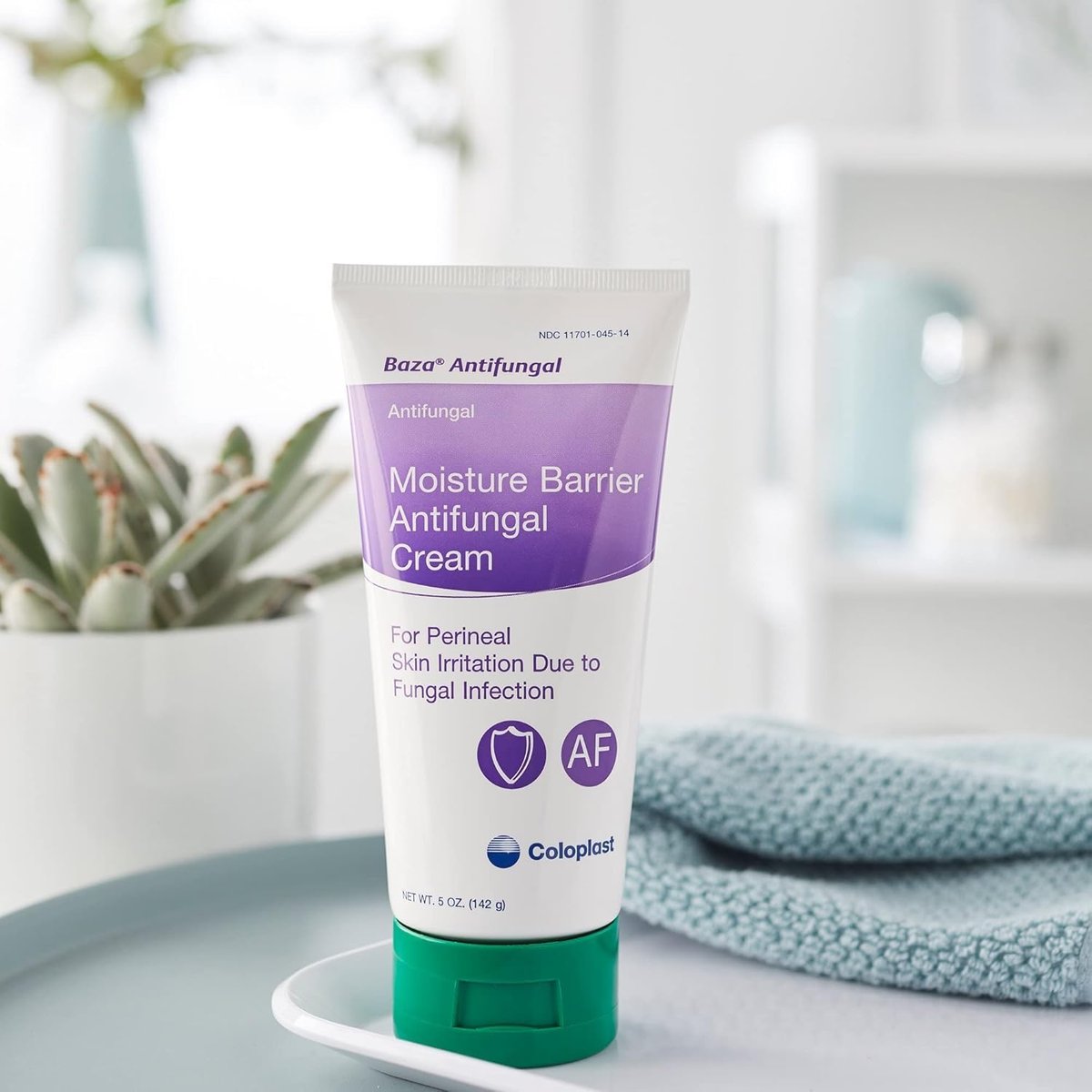 Coloplast Baza Antifungal Hautschutzcreme 5 oz Tube - Fußpilz Behandlung