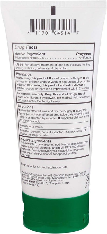 Coloplast Baza Antifungal Hautschutzcreme 5 oz Tube - Fußpilz Behandlung