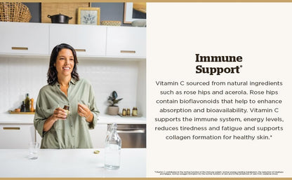 Solgar Vitamin C 1000 mg mit Hagebutten, 250 Tabletten - Antioxidans & Immununterstützung - Allgemeine Gesundheit - Unterstützt gesunde Haut & Gelenke - Nicht-GVO, Vegan und Koscher - 250 Portionen