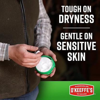 O'Keeffe's Working Hands Handcreme für extrem trockene Hände - 96 g Glas (1 Packung) - Reparierende Hautpflege für rissige, trockene Hände