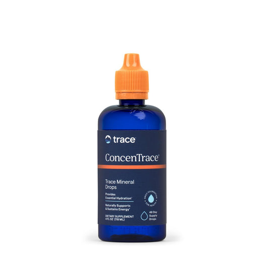 Trace Minerals ConcenTrace Spurenelement-Tropfen | Unterstützt Energie, Verdauung, Knochengesundheit & Hydration | 70+ ionische Spurenelemente mit Magnesium, Chlorid & Kalium | Keto, vegan & ohne Gentechnik | 118 ml (4 Fl Oz)