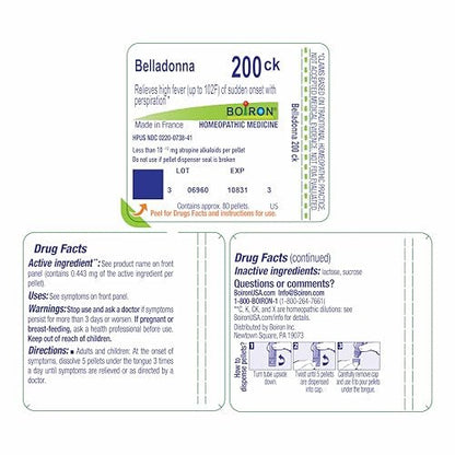 Boiron Phosphorus 30c Homöopathisches Arzneimittel bei Schwindel mit Schlaflosigkeit - Packung mit 3 (240 Kügelchen)