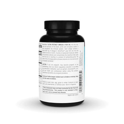 Source Naturals ArcticPure Ultra Potency 850 mg Omega-3 Fischöl – 60 Weichkapseln