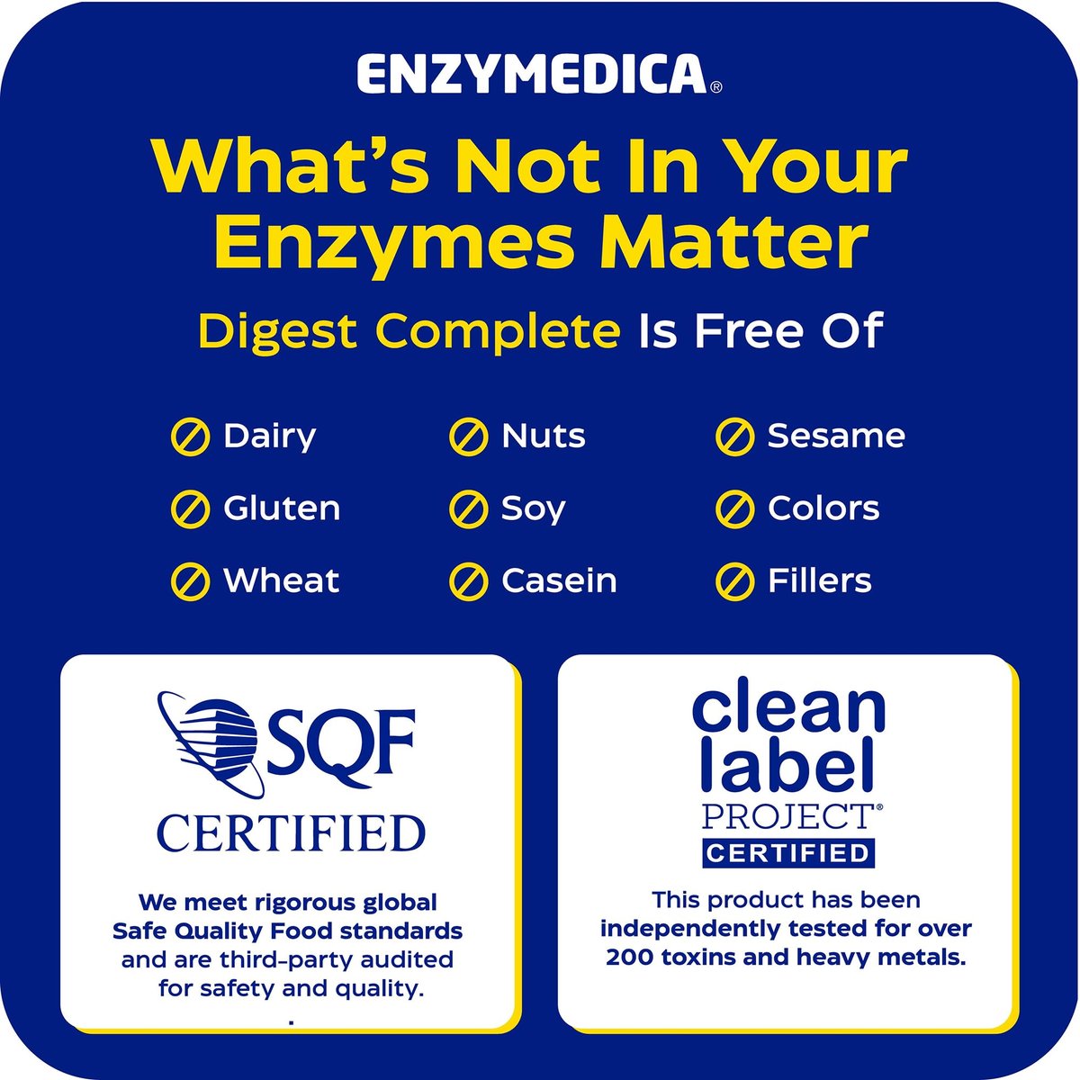 Enzymedica Digest Complete – Verdauungsenzyme für Frauen & Männer, 30 Kapseln, vegan, gegen Blähungen & Völlegefühl