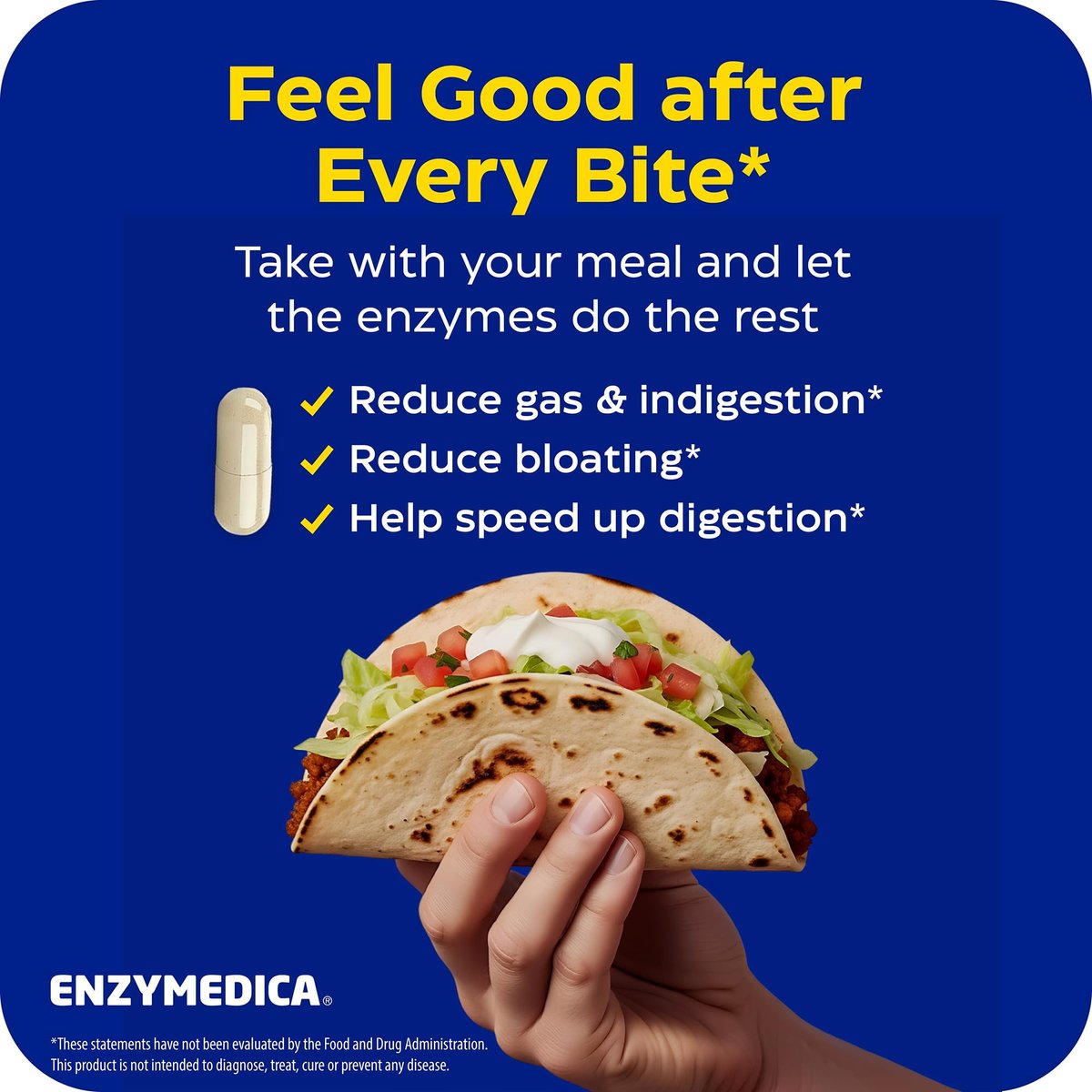 Enzymedica Digest Complete – Verdauungsenzyme für Frauen & Männer, 30 Kapseln, vegan, gegen Blähungen & Völlegefühl