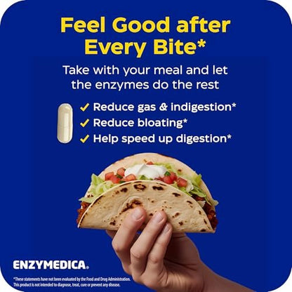 Enzymedica Digest Complete – Verdauungsenzyme für Frauen & Männer, 30 Kapseln, vegan, gegen Blähungen & Völlegefühl