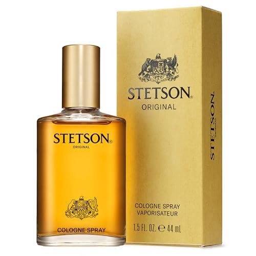 Stetson Original Herren Cologne – Klassisch, holzig & maskulin – 1,5 Fl Oz