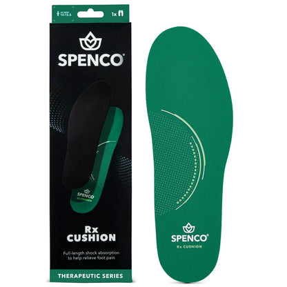 Spenco Rx Comfort Thin Lightweight Dämpfende Orthotic Einlegesohle, Herren 12-13.5