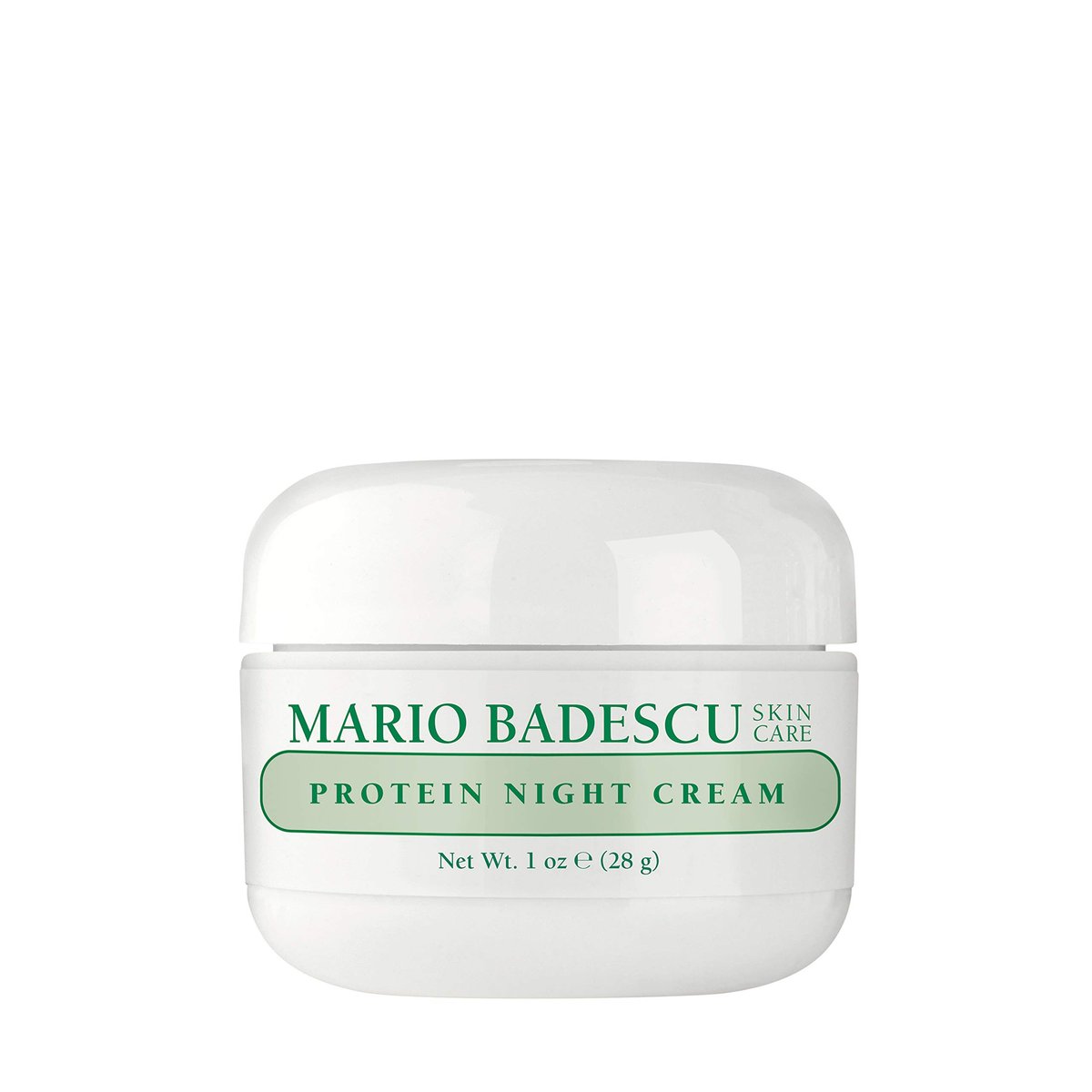 Mario Badescu Protein Nachtcreme für trockene & empfindliche Haut – Anti-Aging-Gesichtscreme mit Peptiden, Kollagen & Vitamin A & E – Reduziert Falten – Feuchtigkeitscreme für Damen & Herren – 28 g