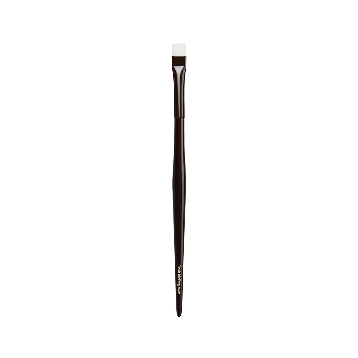 Trish McEvoy Brush 11 Präziser Eyeliner-Pinsel – Flache Kante, quadratisches Ende und extrem dünne synthetische Borsten