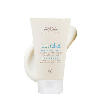 Aveda Foot Relief Feuchtigkeitscreme | Peeling, Pflege & Geschmeidigkeit für trockene Füße | mit Jojoba, Pfefferminze, Teebaum & Rizinusölen, 125 ml