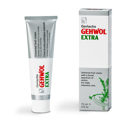 GEHWOL Fußcreme Extra, 74 g – Intensive Fußpflege für trockene & rissige Haut