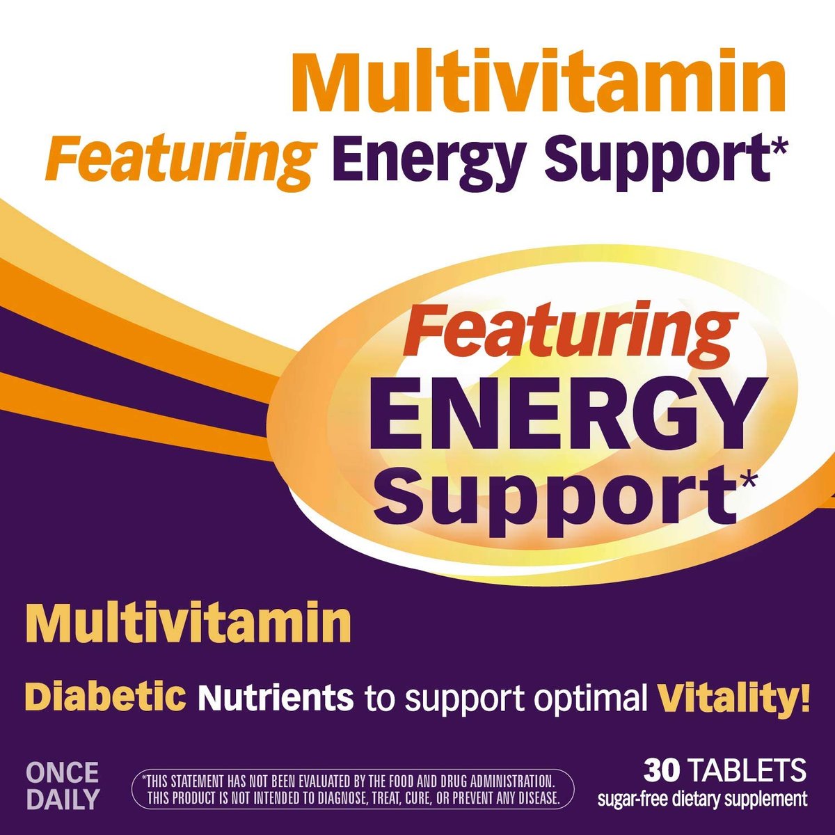 Nature's Way alpha betic Diabetiker Multivitamin – Tägliche Nährstoffunterstützung mit B-Vitaminen, Alpha-Liponsäure, Taurin, Lutein – 30 Tabletten
