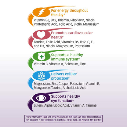 Nature's Way alpha betic Diabetiker Multivitamin – Tägliche Nährstoffunterstützung mit B-Vitaminen, Alpha-Liponsäure, Taurin, Lutein – 30 Tabletten