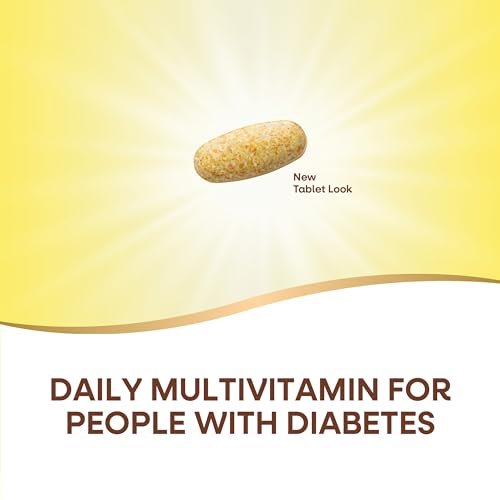 Nature's Way alpha betic Diabetiker Multivitamin – Tägliche Nährstoffunterstützung mit B-Vitaminen, Alpha-Liponsäure, Taurin, Lutein – 30 Tabletten