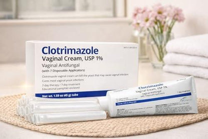 Clotrimazol Vaginal Creme 1% USP - 45 g | Intimcreme bei Pilzinfektionen