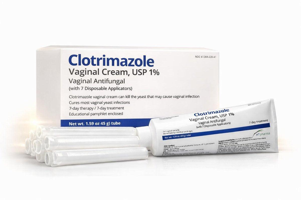 Clotrimazol Vaginal Creme 1% USP - 45 g | Intimcreme bei Pilzinfektionen