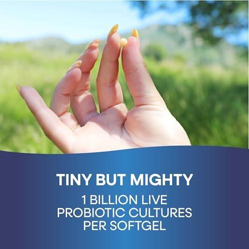 Nature's Way Pearls Acidophilus Probiotikum – Unterstützt die Verdauungsbalance & Darmgesundheit, reduziert gelegentliche Verstopfung und Blähungen*, 1 Milliarde Kulturen, 30 Weichkapseln