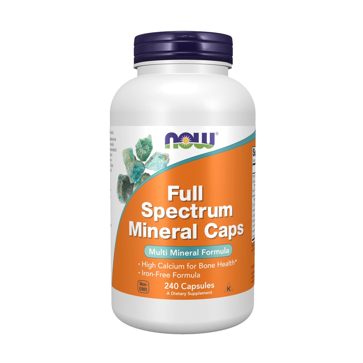 NOW Supplements, Vollspektrum-Mineral-Kapseln, Multi-Mineral-Formel, 240 Veggie-Kapseln