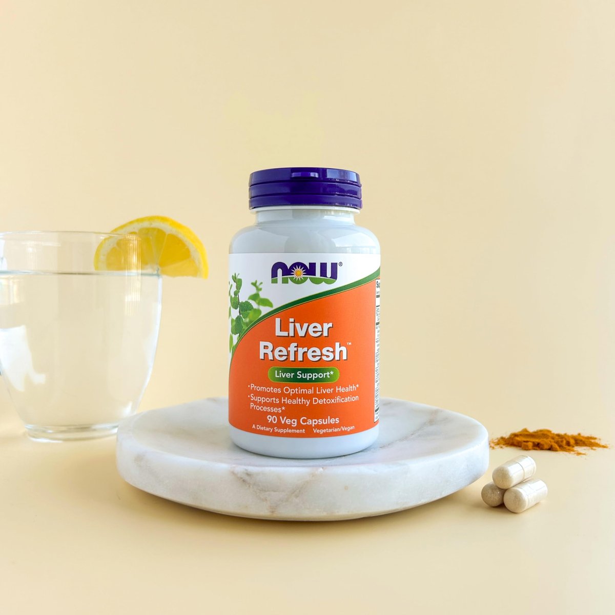 NOW Foods Leber Unterstützung™ mit Mariendistel-Extrakt und einzigartiger Kräuter-Enzym-Mischung, 90 vegane Kapseln