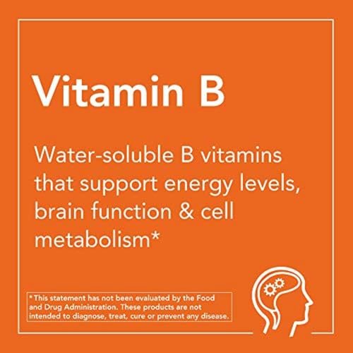 NOW Foods Vitamin B-100, 250 Veg Kapseln – Für Energieproduktion und Nervensystem