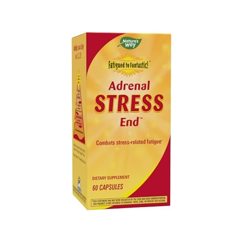 Nature's Way Adrenal Stress End – Unterstützung bei stressbedingter Erschöpfung*, 60 Kapseln