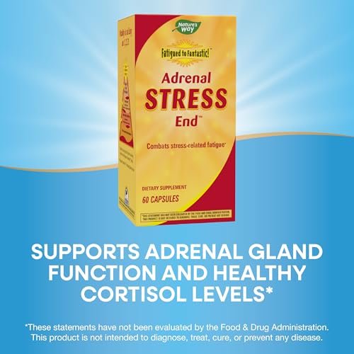 Nature's Way Adrenal Stress End – Unterstützung bei stressbedingter Erschöpfung*, 60 Kapseln
