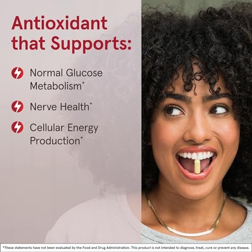 Jarrow Formulas® Alpha Lipoic Sustain mit Biotin – 300 mg Alpha-Liponsäure, universelles Antioxidans, Nahrungsergänzungsmittel, 60 vegane Tabletten, bis zu 60 Tage Versorgung