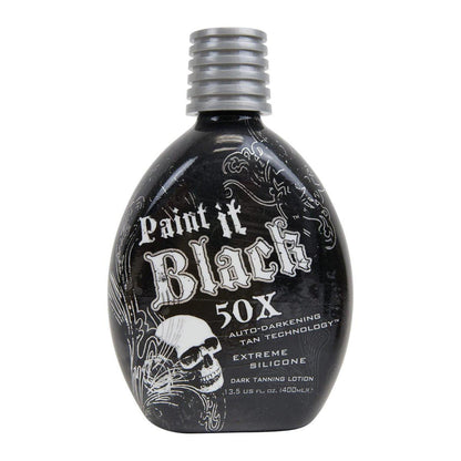 Millennium Tanning Paint It Black 50x Dark Tanning Bed Lotion, 13,5 fl. oz.