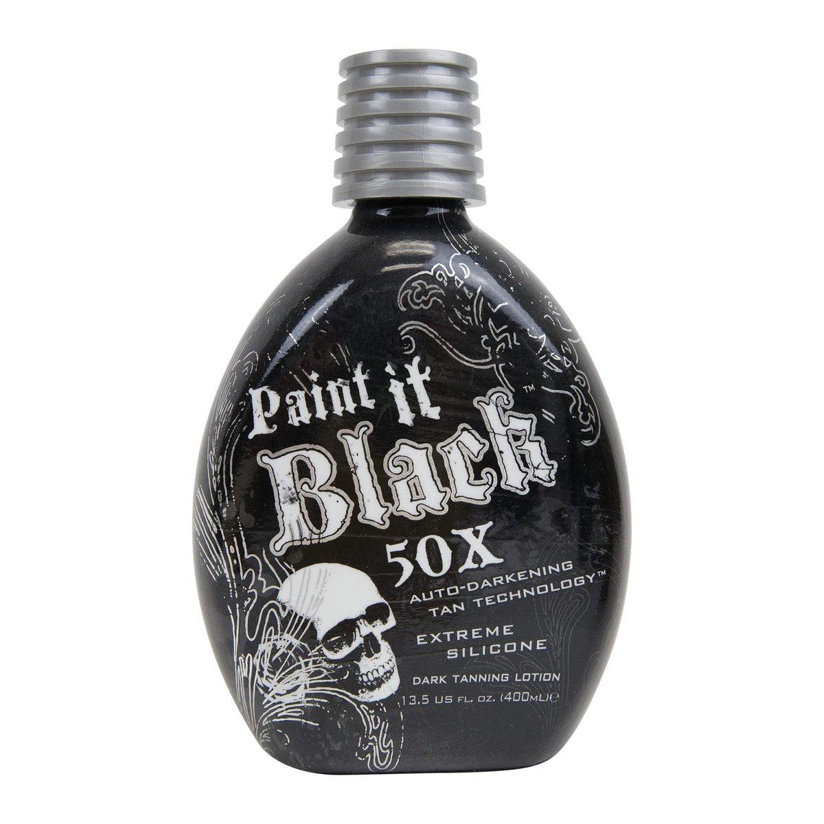 Millennium Tanning Paint It Black 50x Dark Tanning Bed Lotion, 13,5 fl. oz.