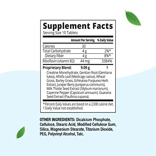 Herbal Clean QTabs Same-Day Detox – 10 Tabletten, diskret und tragbar