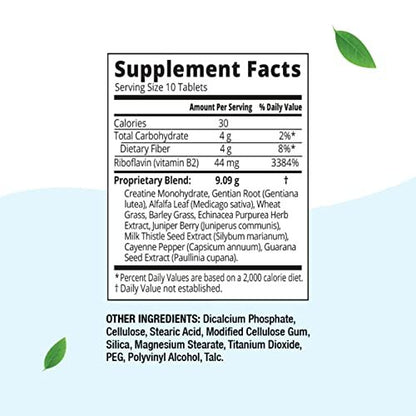 Herbal Clean QTabs Same-Day Detox – 10 Tabletten, diskret und tragbar