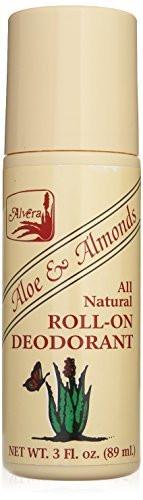 Alvera All-Natural Roll-On Deodorant Aloe & Mandel – 88 ml