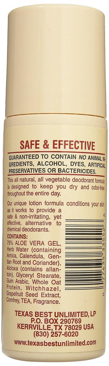 Alvera All-Natural Roll-On Deodorant Aloe & Mandel – 88 ml