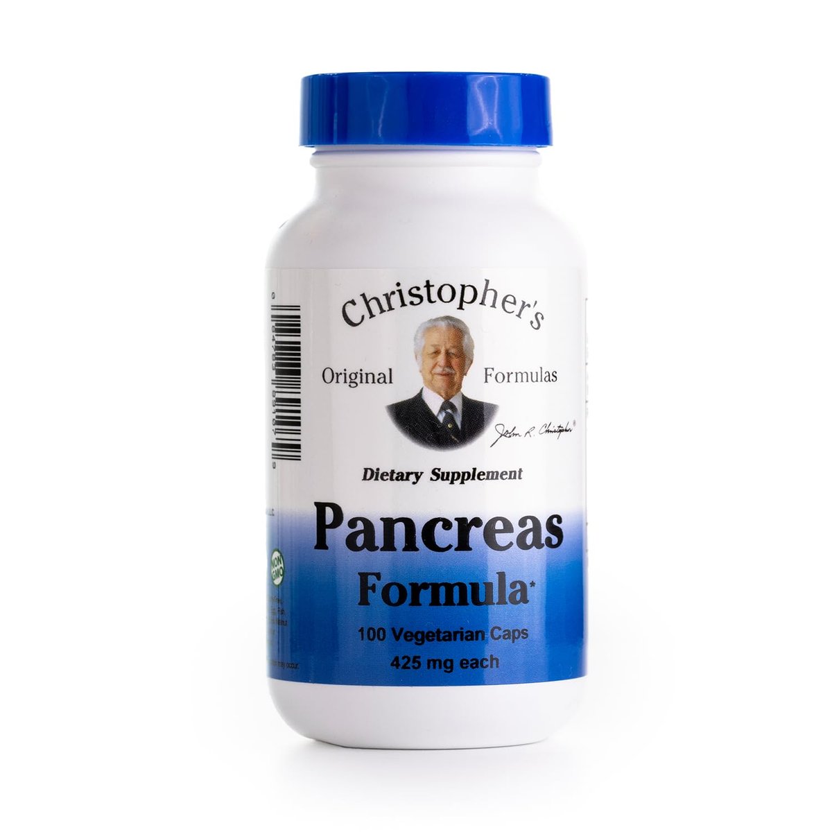 Christopher's Original Formulas Pankreas-Formel – Bauchspeicheldrüsen-Reinigung, Entgiftung & Reparatur – Probiotika für die Verdauungsgesundheit
